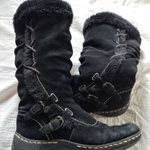 Denver Haynes winter boots. Leather with faux fur inside. Sz 8.5 - Picture 4 of 5